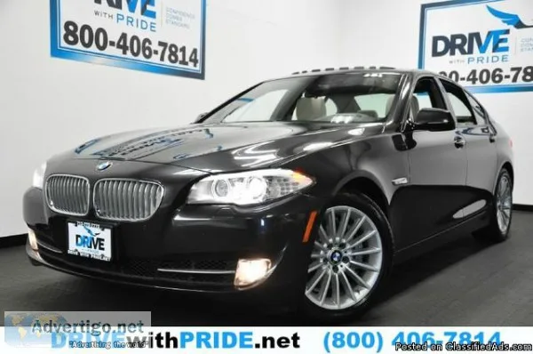 2013 BMW 5 Series 535I ACTIVE HYBRID 1 OWN PREMIUM NAV CAM PDC K