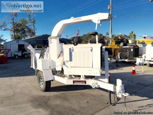 2002 Bandit 1900 Horizontal Grapple Chipper For Sale
