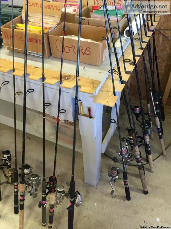 Two Ol&rsquo Fishermen are having a Big Fishin&rsquo Tackle Sale