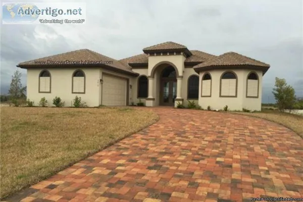 OWNER FINANCING GULF ACCESS &bull BRAND NEW 3 BEDROOM  DEN w POO
