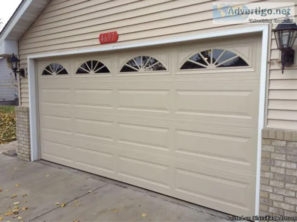 New Garage Door Installation in Blaine Minnesota