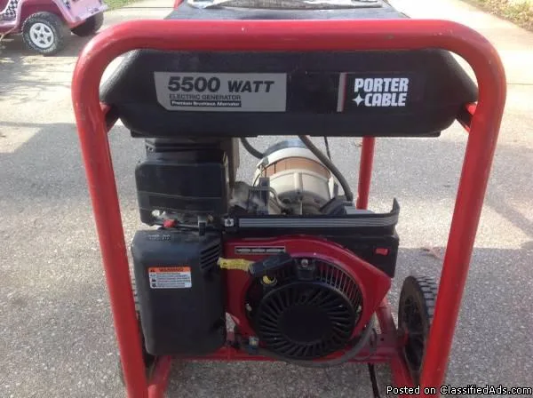 5500 Watt Generator