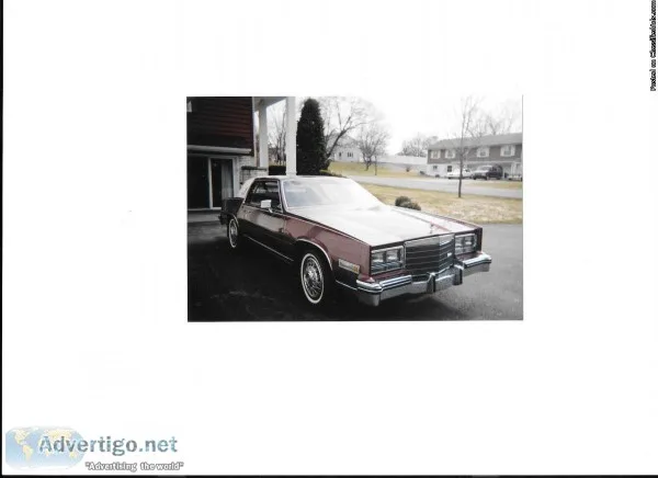 1985 CADILLAC ELDORADO GOLD KEY