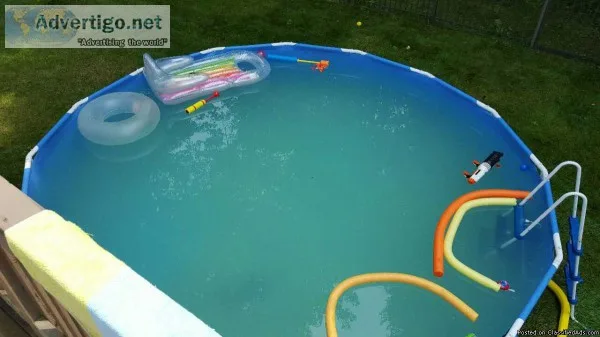 Intex 14 foot above ground pool