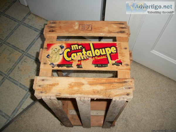 wooden crate