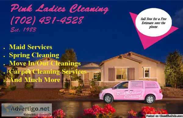 Las Vegas house cleaning  Pink Ladies Maids