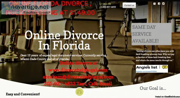 SIMPLE DIVORCE Fast Easy Affordable for ONLY 149.00