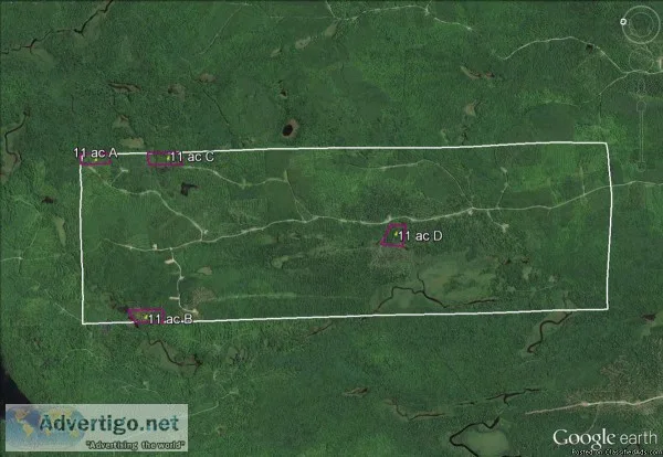 Owner Finance 11 Off Grid Acres with Mount Katahdin Views