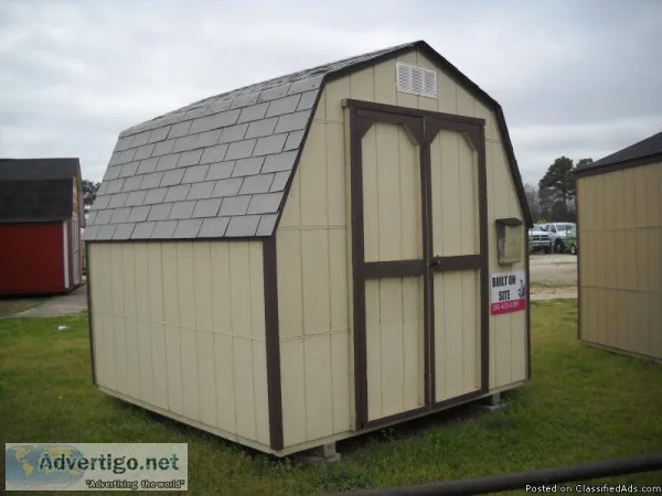 SHEDS BUILT ON SITE 874.00