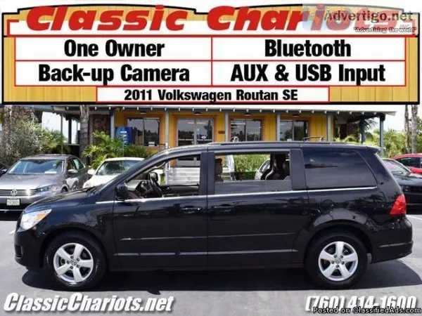 Used Van Near Me &ndash Used 2011 Volkswagen Routan SE with Blue
