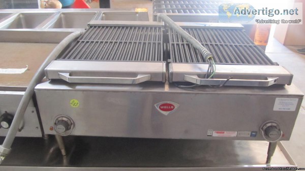 Charbroilers  Flat tops  Grills