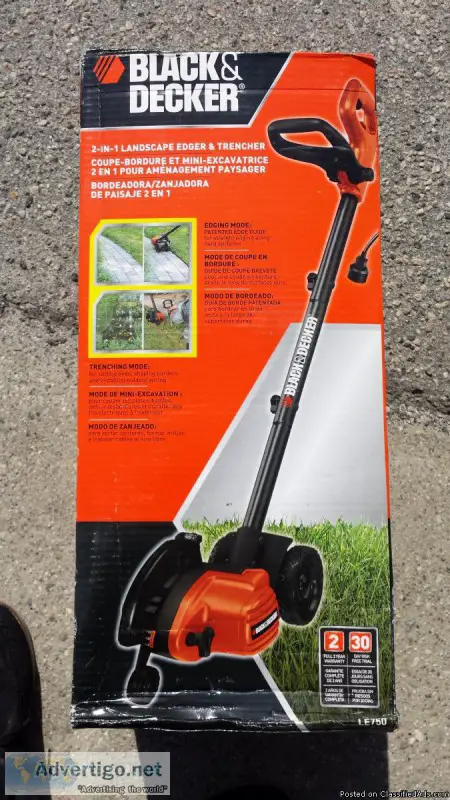 Black and Decker 2-in-1 Landscape Edger and Trencher