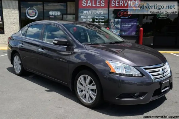2013 Nissan Sentra SL LOW FINANCING 54k miles Power Sunroof 9172