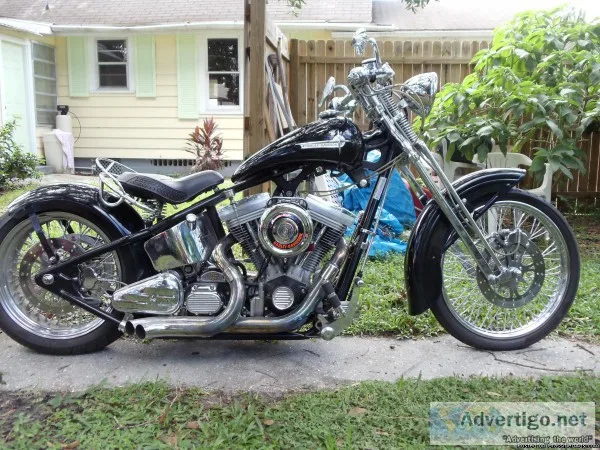 Harley Bobber Springer ole school