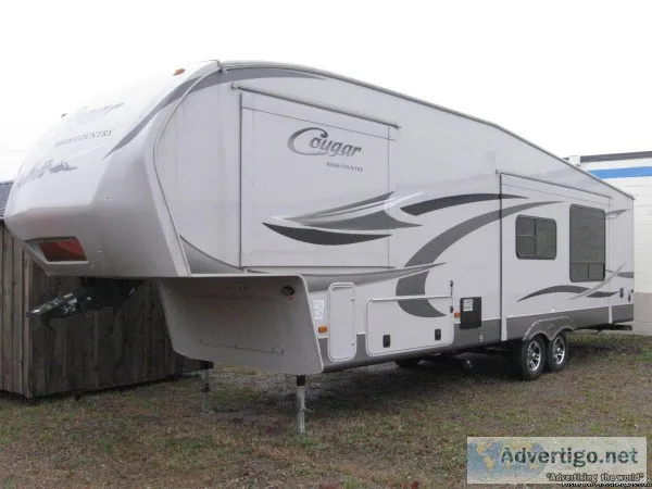 2012 Keystone Cougar High Country - 34  Dual Axle Fifth Wheel