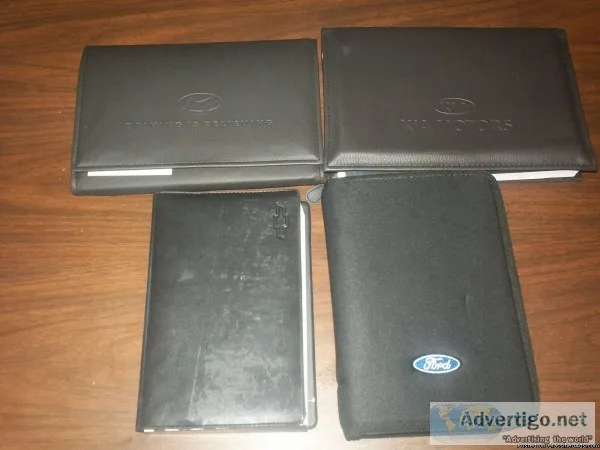 50 ASSORTED OWNERS MANUALS 2001-2009 MAKE OFFER