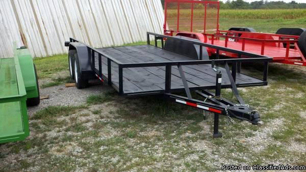 NEW 2016 Model 16ft Utility Trailer