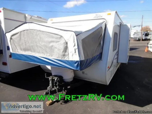 Used 2008 Jayco Jay Feather 23B Hybrid Travel Trailer for sale C