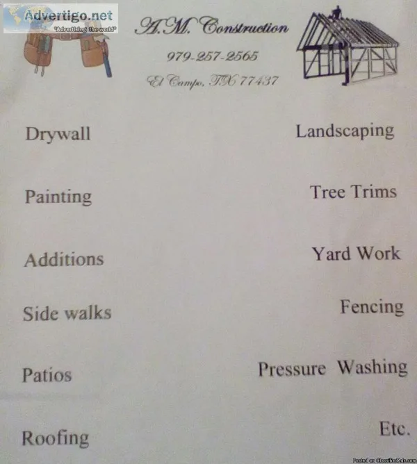 A.M. Construction