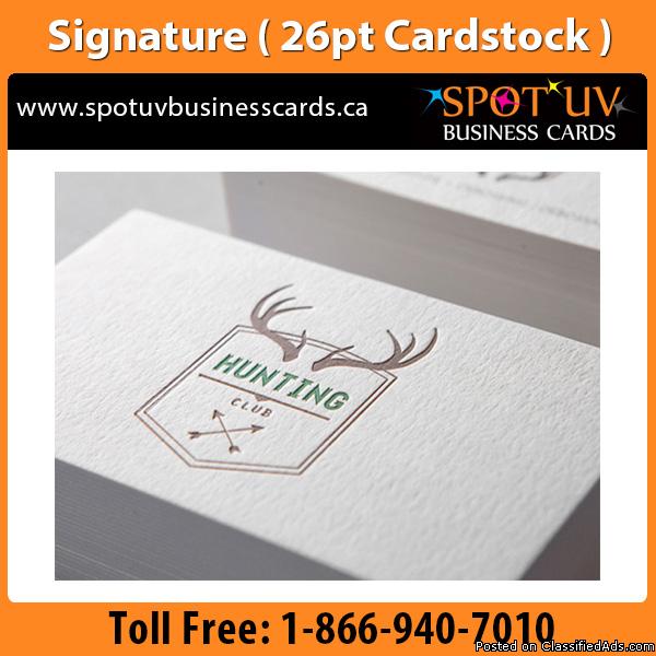 Signature Business Cards  professional service