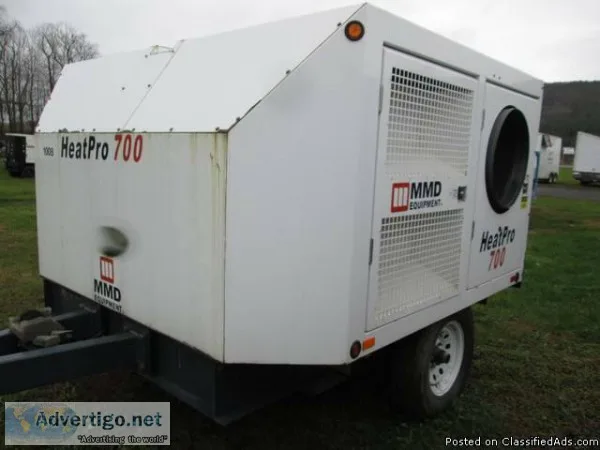 HeatPro 700 Trailer Mounted w Kubota Generator - RTR 5103443-01