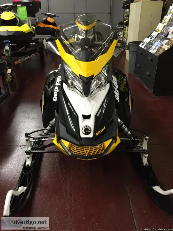 1000 FOR ANY TRADE-IN New 2016 Ski-Doo MX Z Blizzard 600 HO 1455