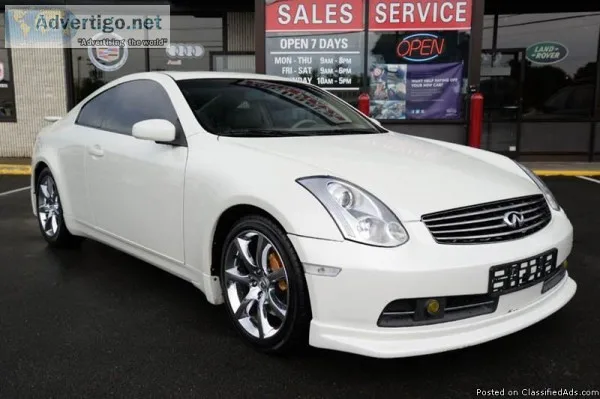 2003 Infiniti G35 2-Dr Coupe LOW FINANCING Navigation Moonroof92