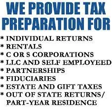 EXCELLENT TAX SERVICE DC FOR INDIVIDUALS CORPORATES AND SMALL BU