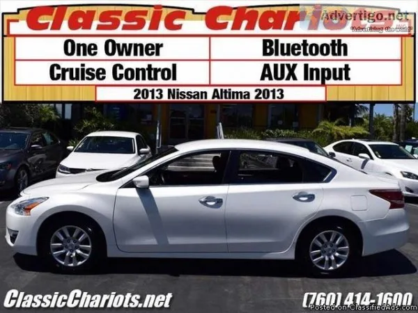 Used Car Near Me &ndash 2013 Nissan Altima 2.5 S with Bluetooth 