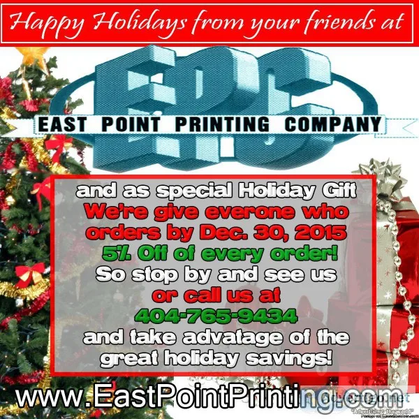Holiday Printing Special