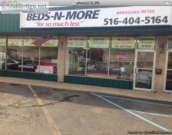 Why buy at BEDS-N-MORE &quotfor so much less&quot