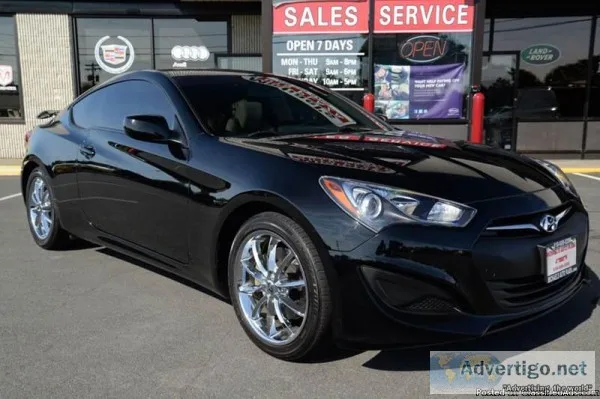2013 Hyundai Genesis Coupe WE FINANCE 29k miles Navigation 9285