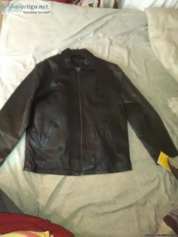 Brand new never worn Leather jacket