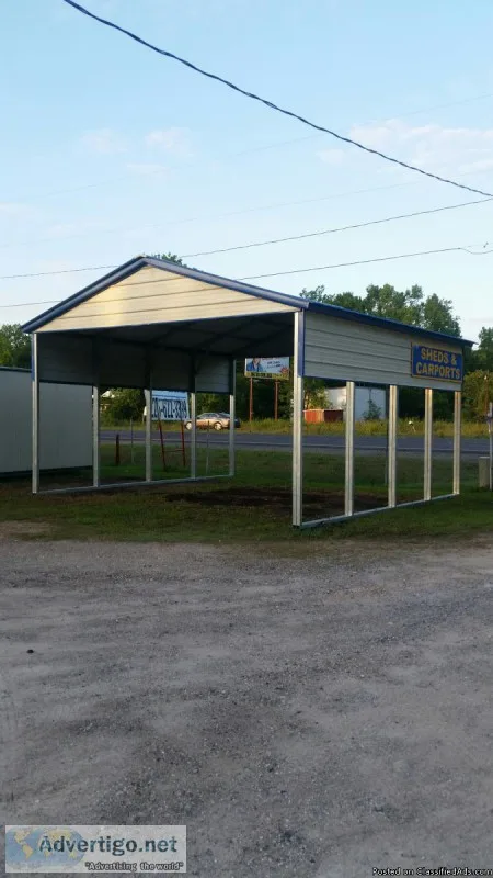 METAL CARPORT COVERS and SHEDS 14546 AIRLINE HWY.GONZALES70737