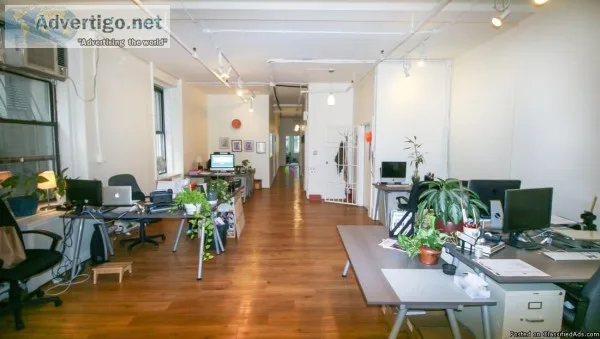 6 Offices and 4 Desks available at 377 Park Avenue South