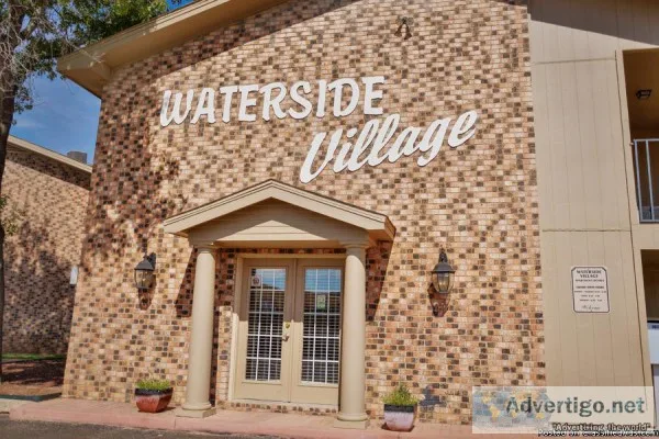 Now leasing 1 and 2 bedroom apartments at Waterside Village