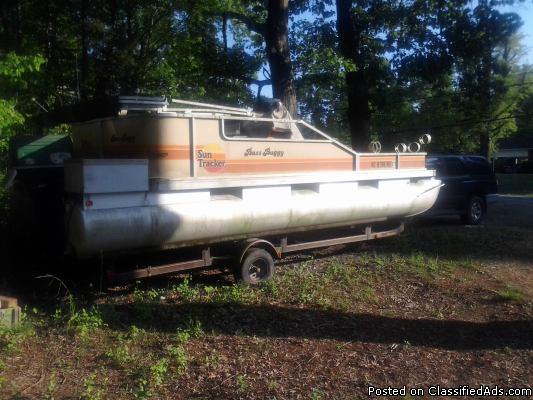older model pontoon