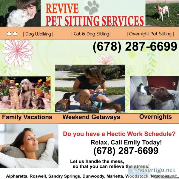 AFFORDABLE PET SITTINGDOG WALKING SERVICES