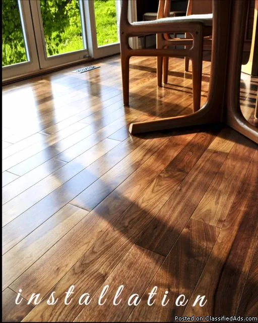 Hardwood floor