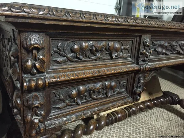 Antique partners desk