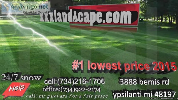 xxxlandscape.com and snow removal