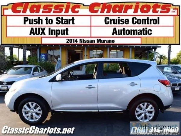Used SUV Near Me &ndash 2014 Nissan Murano S with Push to Start 