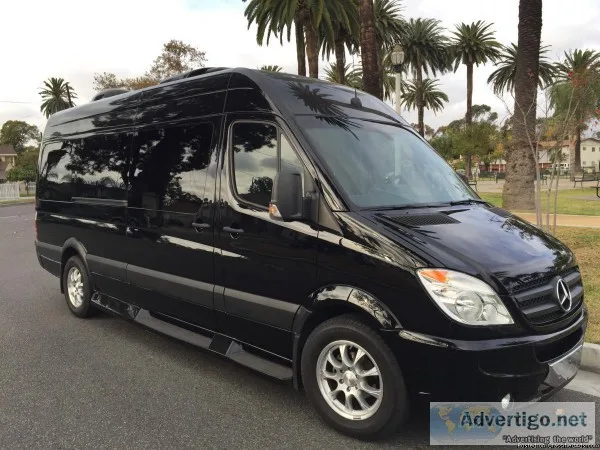 2010 Black Mercedes Benz 2500 Luxury Passenger Van for sale 852