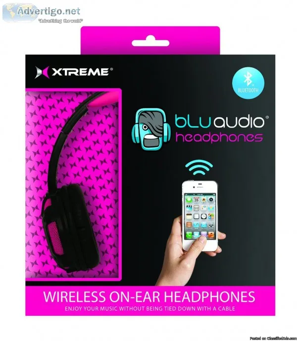 New in box BLUaudio Bluetooth Headphones