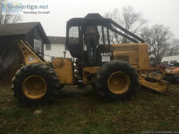 Skidder JD 440C cable machine Others av.