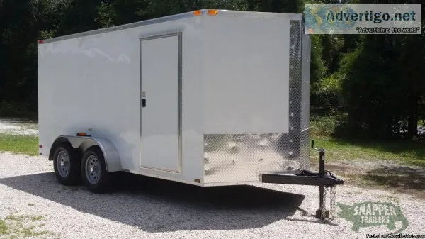 Landscaping Trailer 7x 14  with Side Door and Extra Height for s