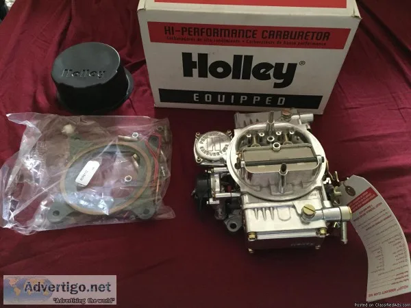 New Holley 4 barrel Carburetor