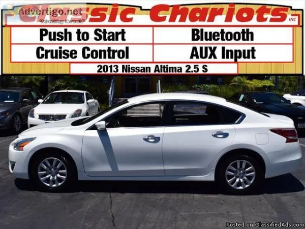 Used Car Near Me &ndash Used 2013 Nissan Altima 2.5 S with Bluet