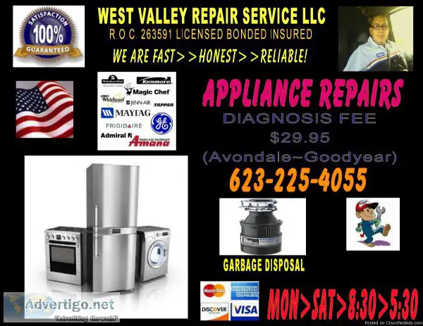 GE  MAYTAG > Refrigerator repair service is just a Call Away d