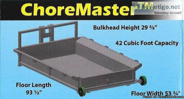 Hydraulic dumplift body for pickup